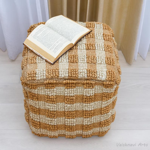 Pouf rotondo juta - pouf,