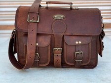 Borsa Porta PC Vintage Uomo In