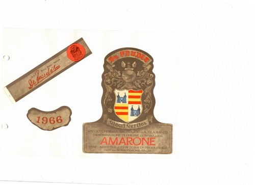 Etichette vintage originali