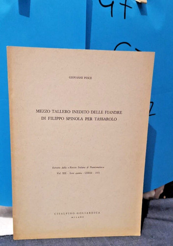 Mezzo tallero inedito delle - tallero,