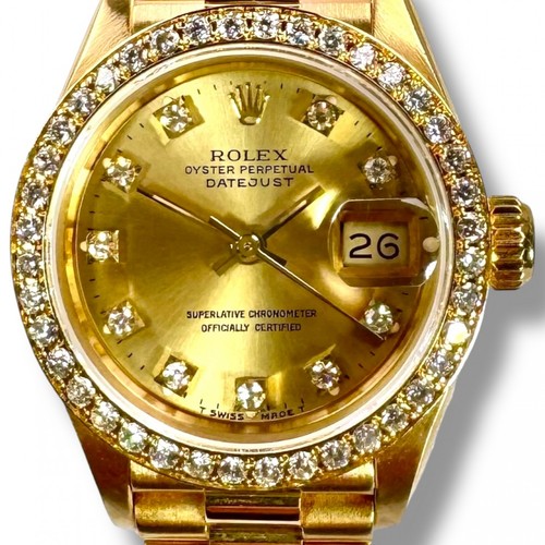 Diamante rolex datejust 69138 - diamante,