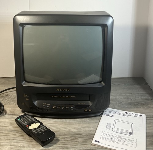Sansui vcr combo crt - tv,