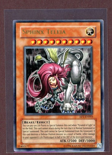 Sfinge teleia holo ultra - holo, rara