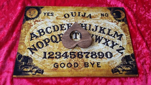 Wooden ouija board - wooden,