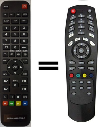 Telecomando gia programmato - telecomando, gia'