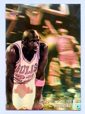 MICHAEL JORDAN 91-92 UPPER DECK    HOLO SCORING   ITALIAN BLANK BACK