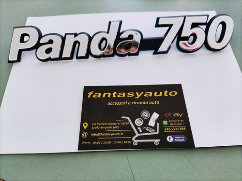 Fiat panda 141 sigla - sigla, scritta