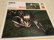 Moto Norton 500 T 1949