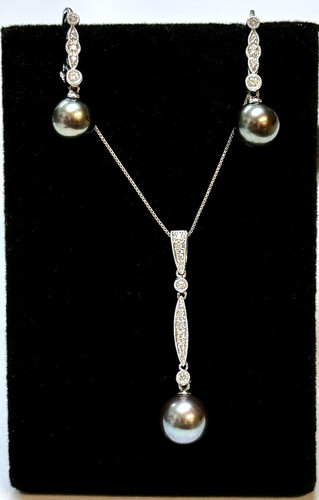 Set collana orecchini 14k - set, e