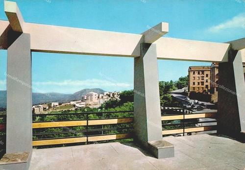 Dz465 cartolina lanusei hotel - cartolina, lanusei,hotel