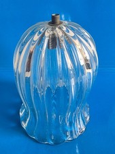 Paralume vintage vetro rigato