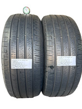 2 PNEUMATICI USATI 225/55 R 17 101V XL PIRELLI 4STAGIONI M+S 4.5 MM DOT 0517