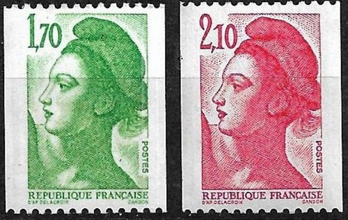 Timbre france 2321 2322 - france, 2321/2322**