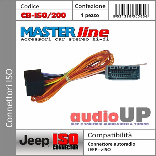 Connettore autoradio iso - connettore,