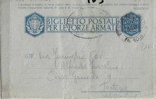 BIGLIETTO FRANCHIGIA POSTA