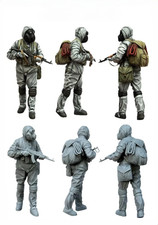 Modellino figure in resina 1/35 kit stalker (postapocalittico) non assemblato non dipinto
