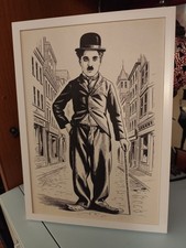 Quadro Charlie Chaplin con