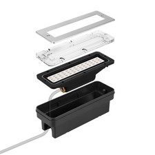2x luce LED per