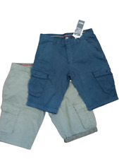  Pantaloni Bermuda Uomo Cargo