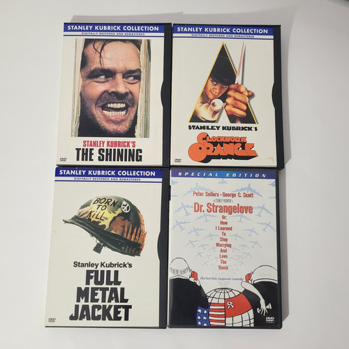 Lot stanley kubrick dvds - kubrick,