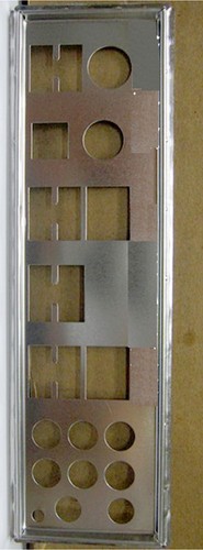 Oem shield per asus p5q3 - i/o,