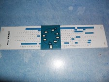 Philips Valvole Miniwatt, regolo vintage BLU