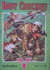 DAVY CROCKETT 1 EDIZIONI DARDO 1965 ORIGINALE  OTTIMO