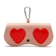 Porta occhiali da appendere alla borsa cuore o diavoletto idea regalo