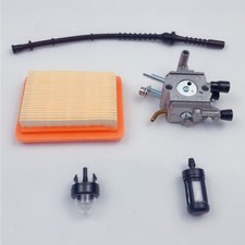 Kit Filtri Aria Carburante Carburatore Per Decespugliatore STIHL FS400 FS450