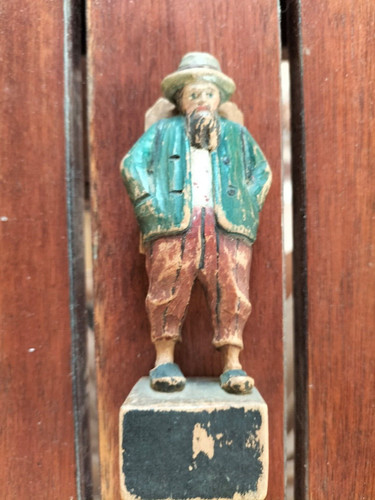 Scultura vintage legno - scultura, in