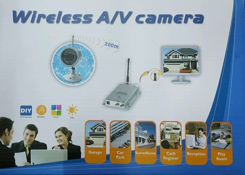 Telecamera wireless camera - telecamera, a/v