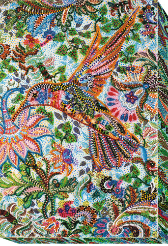 Kit ricamo perline colibrì - ,