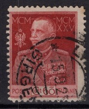 REGNO 1925-26 GIUBILEO DEL RE