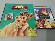 DVD + album Il Re Leone Il Regno di Simba panini 1999 15 figurine Rif. C92