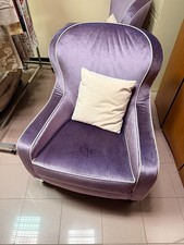 Poltrona Fagiolino  in Velluto
