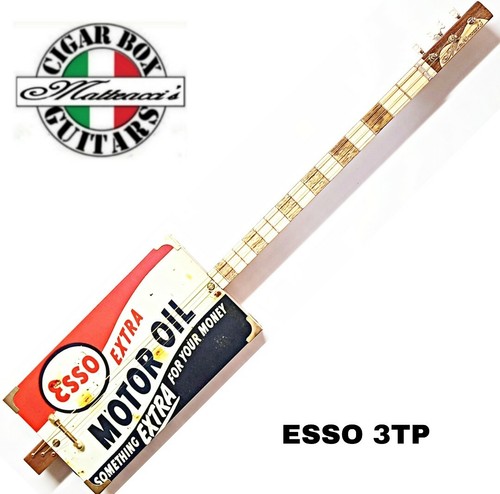 Esso 3tpv cigar box guitar