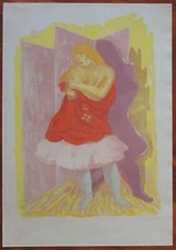 GIUSEPPE CAPOGROSSI litografia