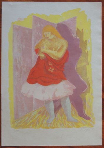 Giuseppe capogrossi litografia - giuseppe,