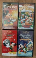 Walt Disney Lotto Natale 4 VHS Topolino Pippo La Magia Del Natale Sigillata