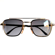 occhiali da sole POLICE 1001 gold brown sunglasses squared vintage Vogart line