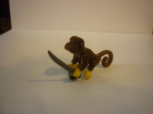 Lego 2550c01 monkey - monkey, brown