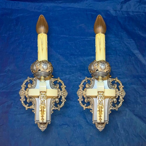 Coppia applique antiche - coppia,