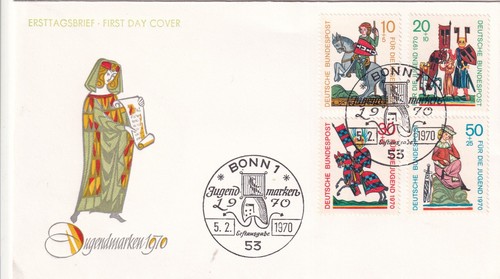 Repubblica federale fdc 612 - repubblica,