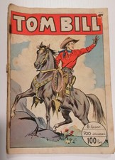 TOM BILL LE AVVENTURE DEL FAR WEST, RACCOLTA  8 EP. ED. A.R.C. DEL 1949  
