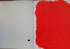 Joan MIRO Itografia originale "Noir et rouge", 1971