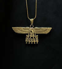 Collana Ankh Ottone Alato