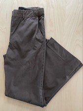 PANTALONE USATO YVES SAINT LAURENT RIVE GAUCHE GAMBA LARGA BUONO