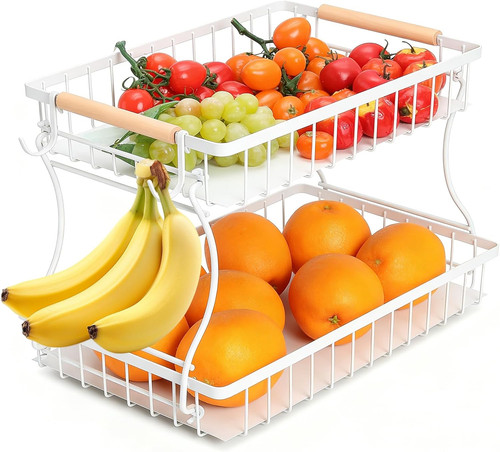 Portafrutta ripiani cesto - a, ripiani,