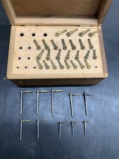 Set supporti/perni ruota orologiaio con porta tornio - Svizzero