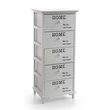 CASSETTIERA IN LEGNO DECORATA